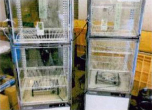 電熱器による熱負荷投入